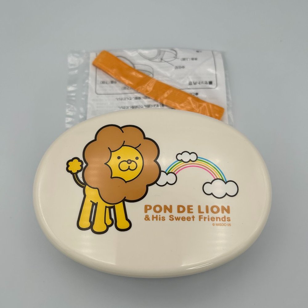 Pon de Lion & His Sweet Friends Bento Lunch Box Container Rainbow JP